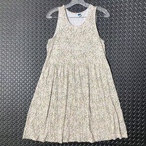 Old Navy Brown Beige Leopard Print Sun Dress Women's Casual Wear Size Medium